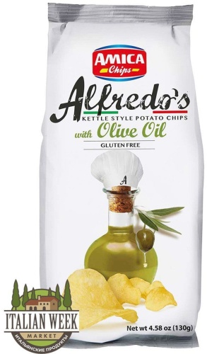 Чипсы AMICA Chips картофельные Olio di Oliva 130 г
