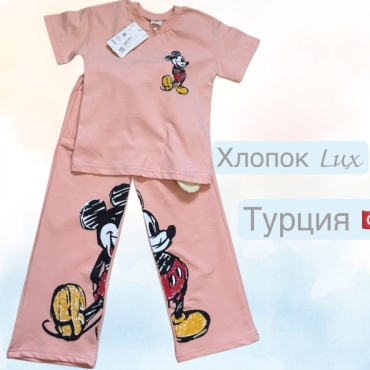 Комплект черный, розовый