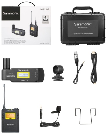 Микрофон Saramonic UWMIC9 KIT7 черный