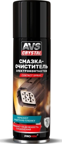 AVS Смазка очиститель электроконтактов AVS CRYSTAL 0.335 л