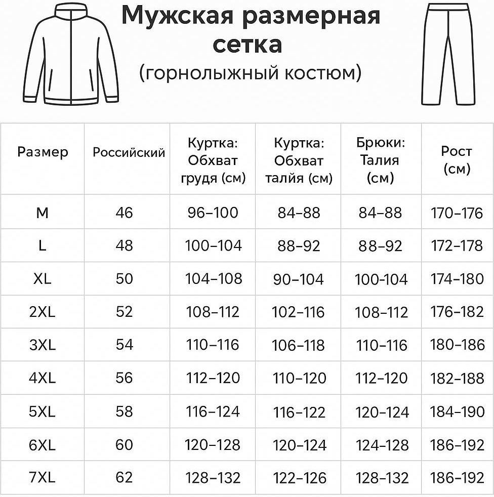 Костюм Armor 909 синий 46