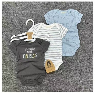 Набор боди BABY&KIDS синий, белый