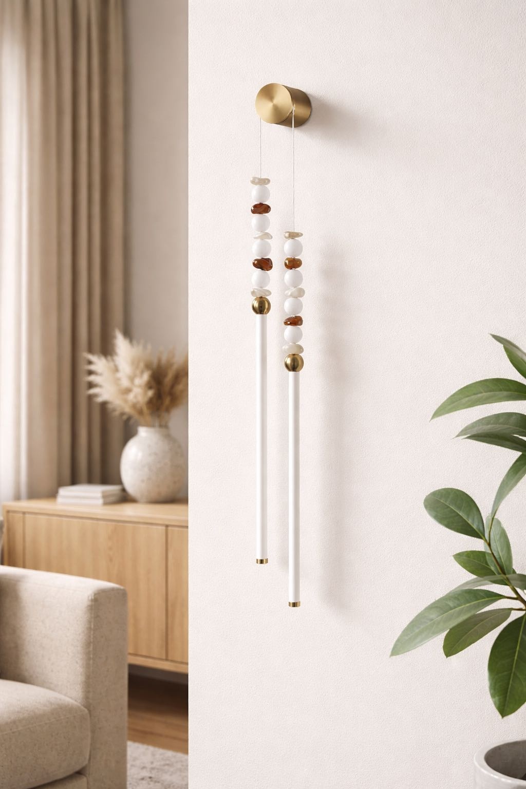 Бра настенный Werline LED, латунь
