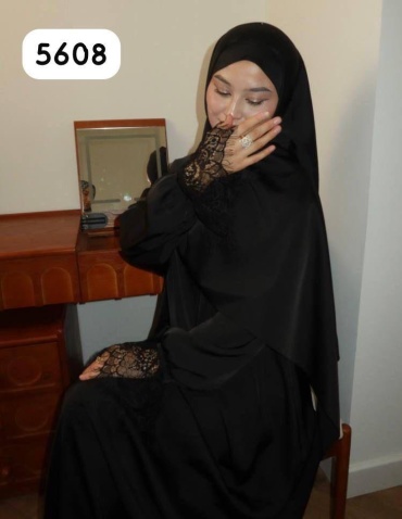 Намазник и абайя черный