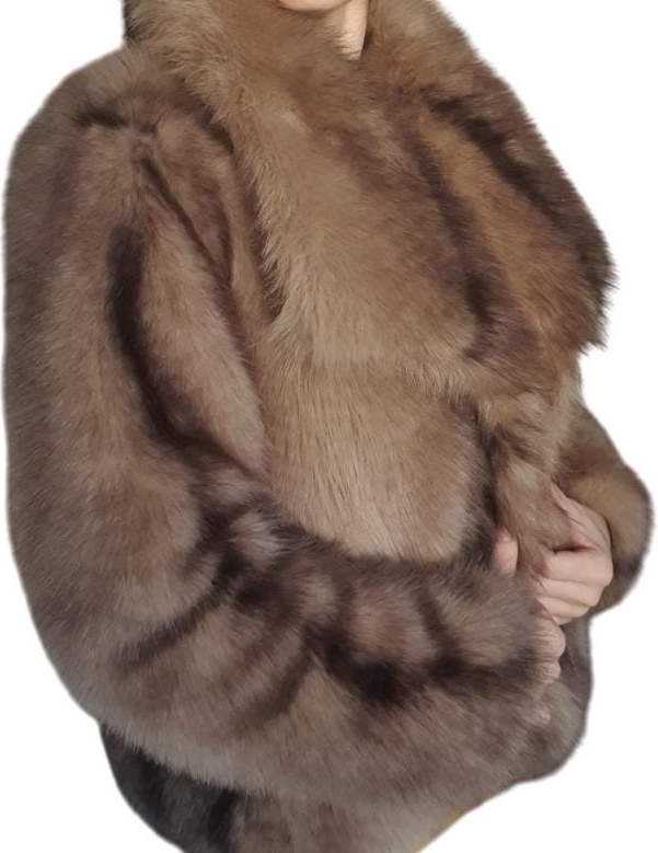 Шуба бежевый