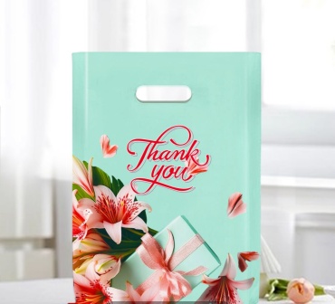 Набор подарочных пакетов For you with love 10 шт полиэтилен высокого давления 20х30 см