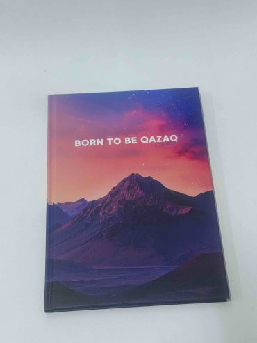 Блокнот PYSYK Pysyk Born to be QAZAQ, A5, 80 л, синий