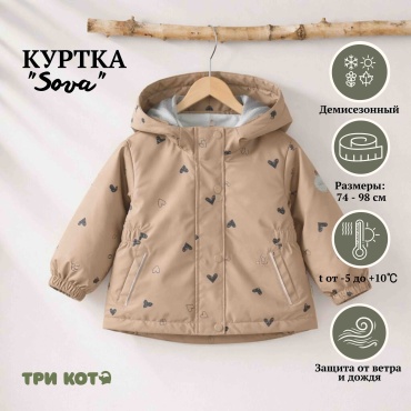 Куртка Sova коричневый
