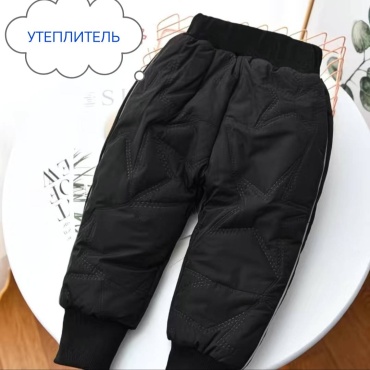 Утепленные брюки Лола Банни черный