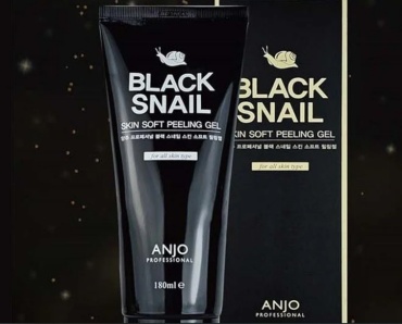 ANJO пилинг Black Snail Skin Soft Peeling Gel 180 мл