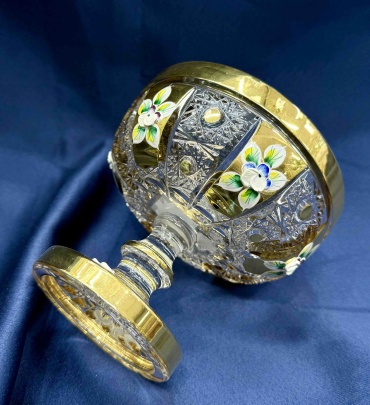 Bohemia Karol Crystal креманка Kompotka/gl круглая 1 шт, хрусталь