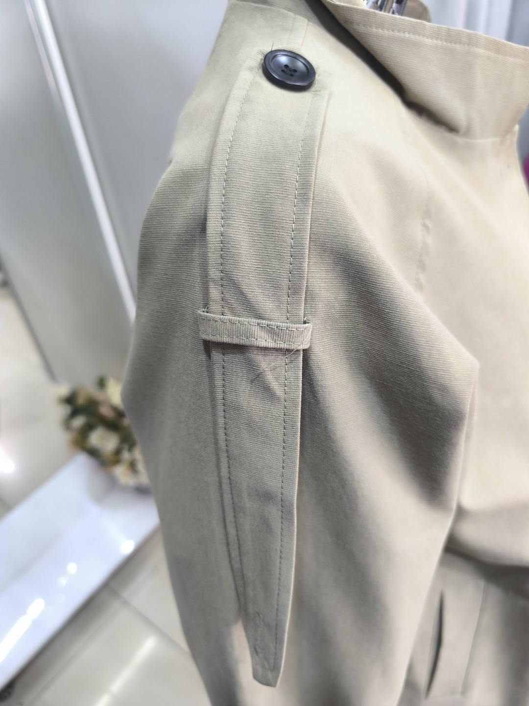 Тренчкот New Style мятный