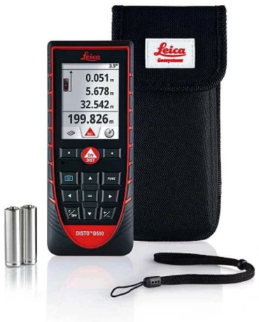Лазерный дальномер Leica Disto D510 8796103, дальность до 200 м