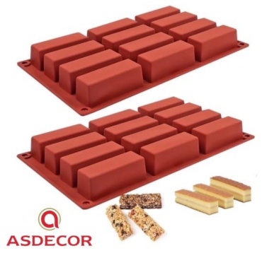 Форма для выпечки, для кексов Asdecor силикон, 12 шт