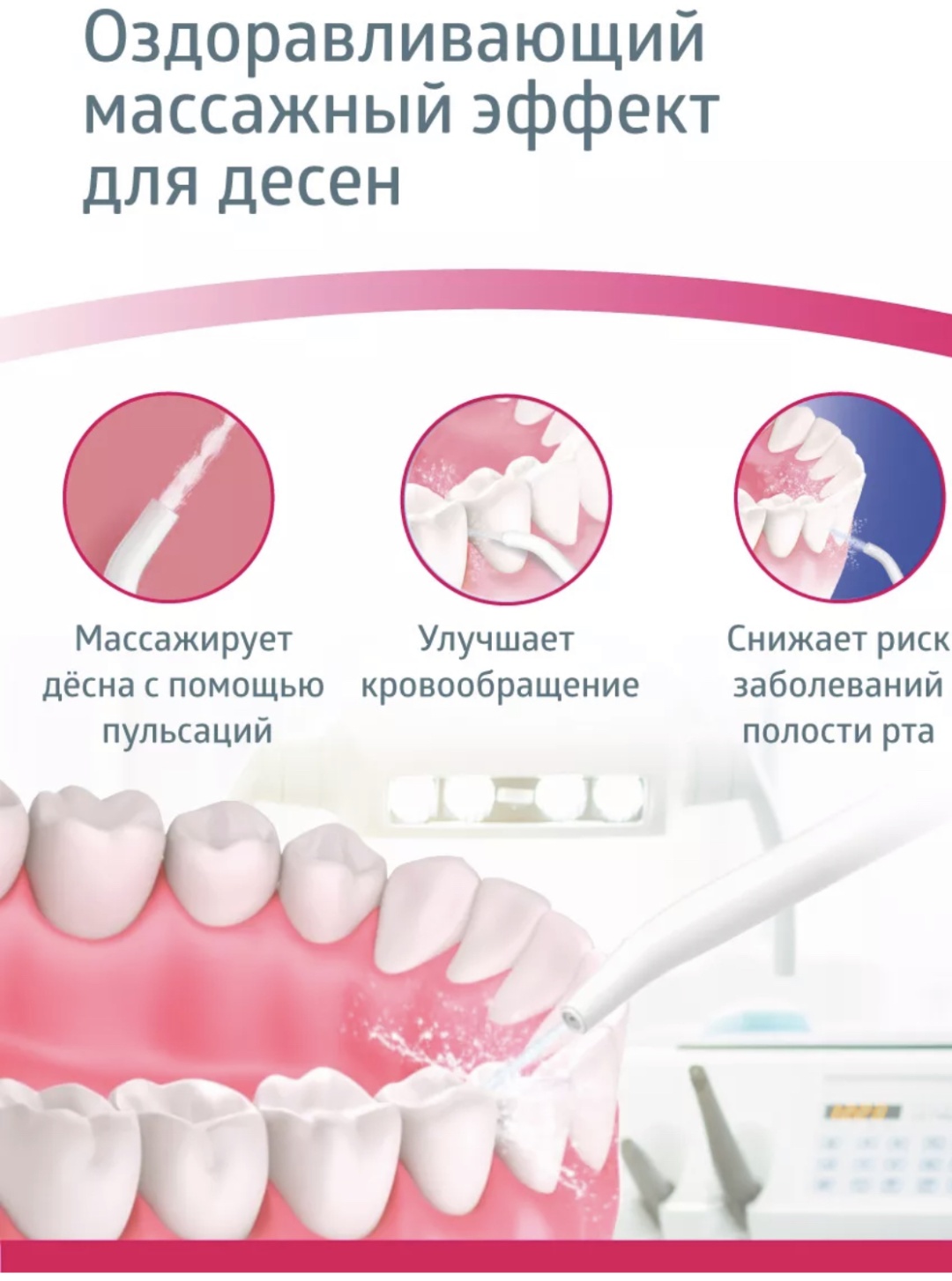 B.Well ирригатор MED-900 импульсный, стационарный