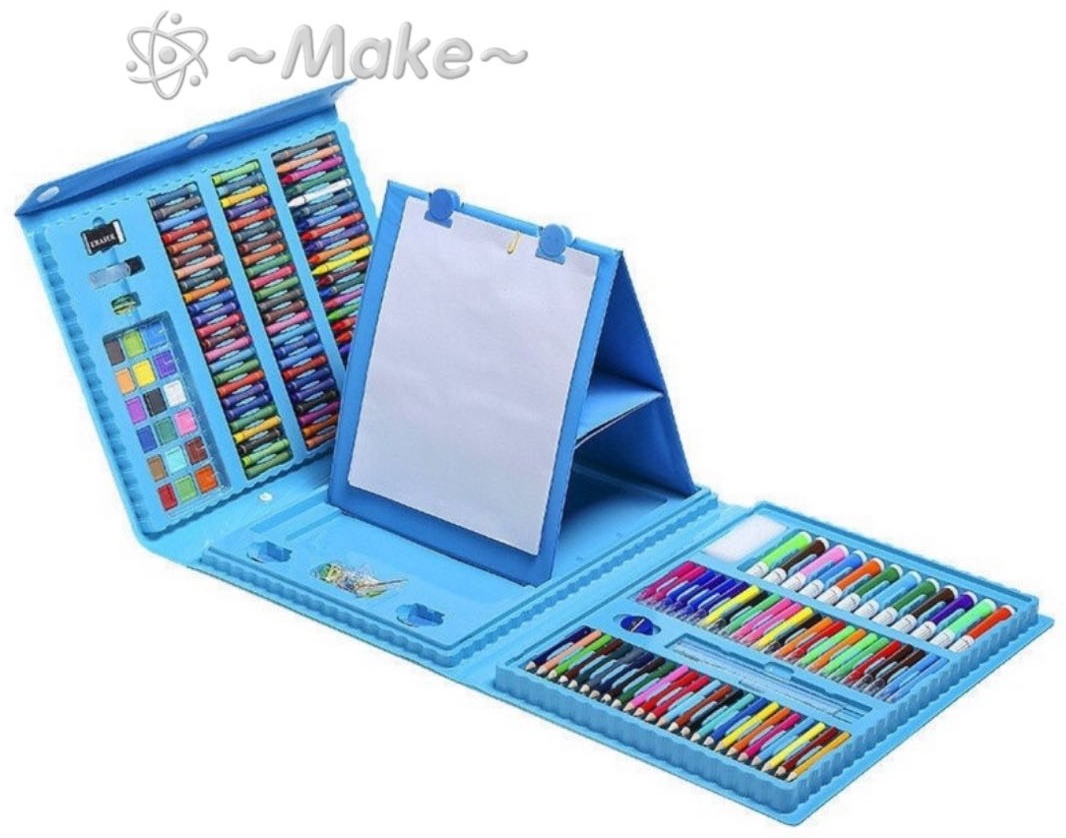 Художественный набор Make 208pcs Синий