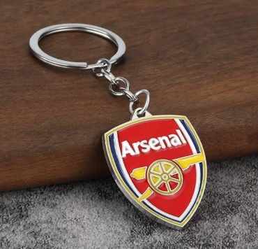 Брелок Арсенал Arsenal 4см металл 1 шт