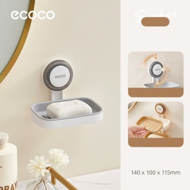 ECOCO мыльница E25247c 1 шт, пластик
