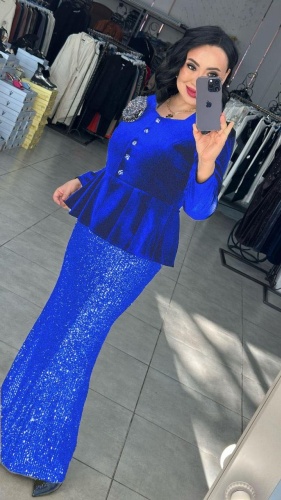 Вечернее платье Modashop синий