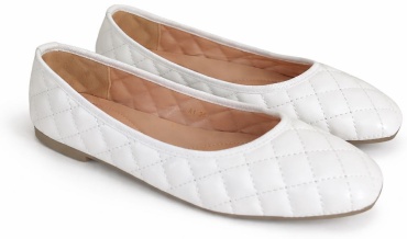 Балетки FASHION белый