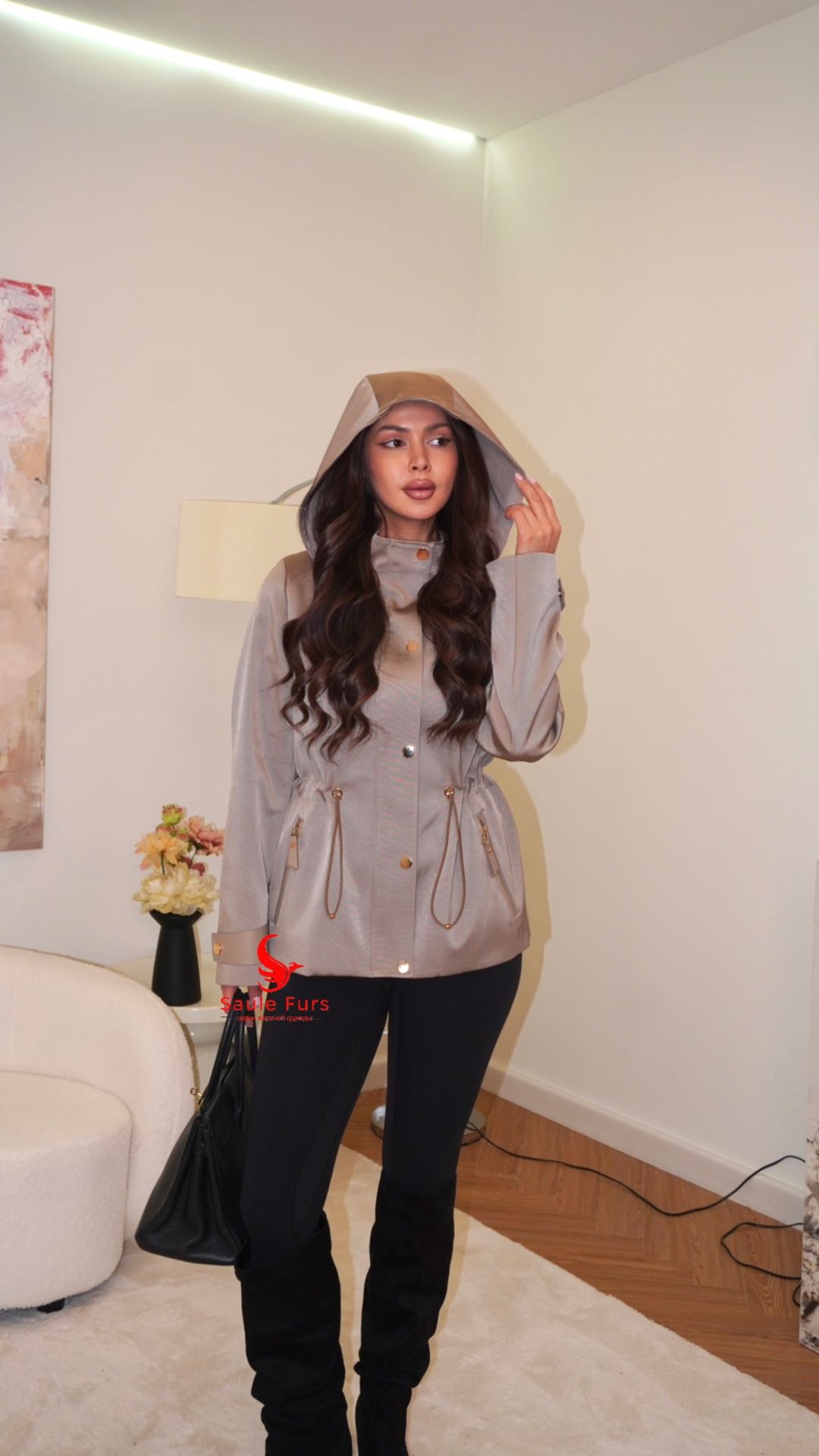 Плащ Max Mara бежевый