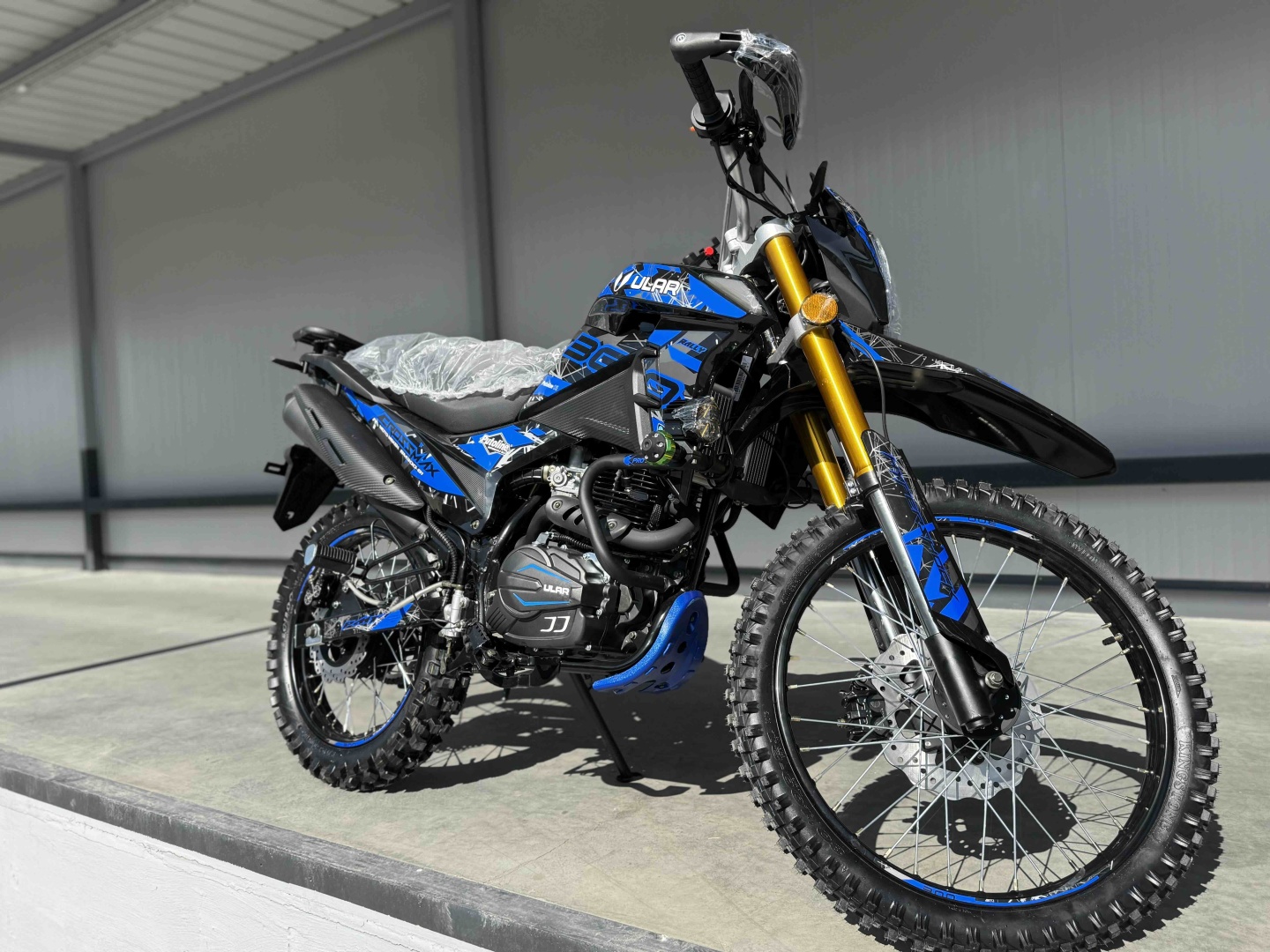 Мотоцикл ULAR CROSSMAX синий