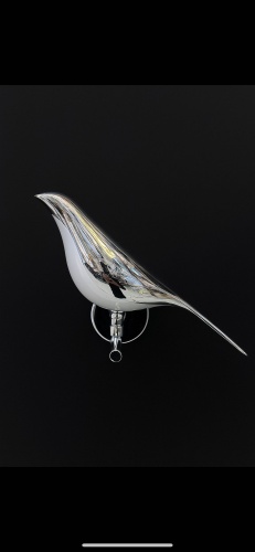 Бра настенный LED, серебристый