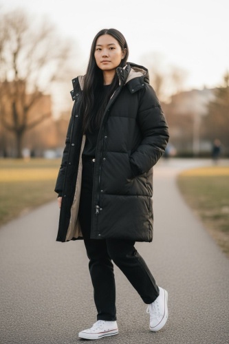 Зимняя куртка FASHION черный