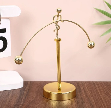 Статуэтка Весы 12 см, сталь, пластик