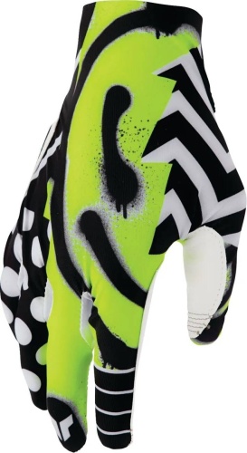 THOR Sportmode Anarchy Gloves зеленый, черный, белый S