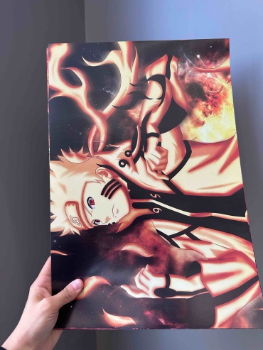 Плакат Naruto 8шт, A3, фотобумага