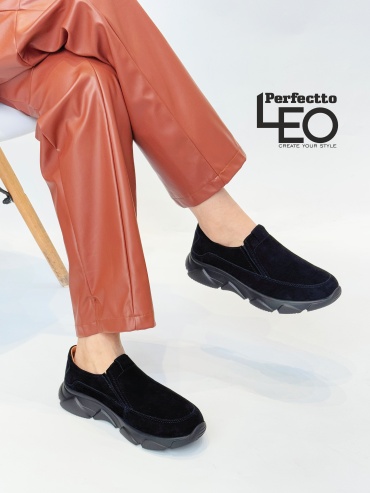 Мокасины LEO черный