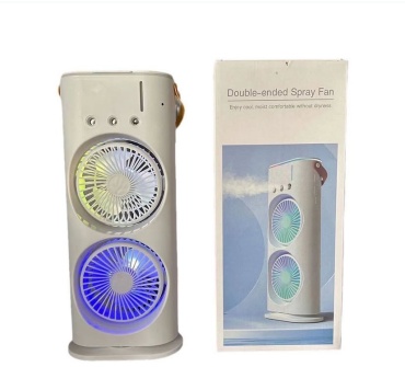 Вентилятор Вентилятор с увлажнителем воздуха Double-ended Spray Fan белый