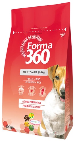 Корм Forma 360 Adult Small Курица с рисом для взрослых мелких пород 2 кг