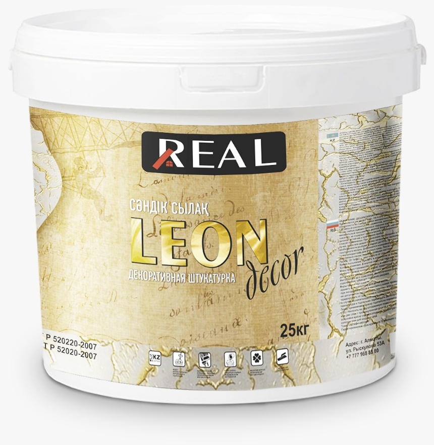 Real Leon decor 25 кг, полимерная