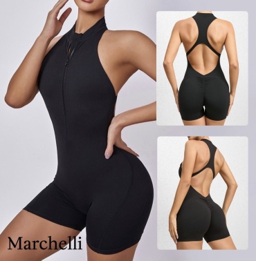 Комбинезон с шортами Marchelli черный