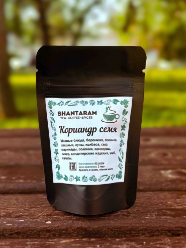 Shantaram кориандр семя 15 г