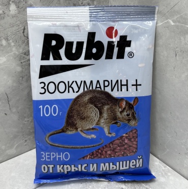 Гранулы/зерно Rubit обработка мест обитания, приманка 876153111 100