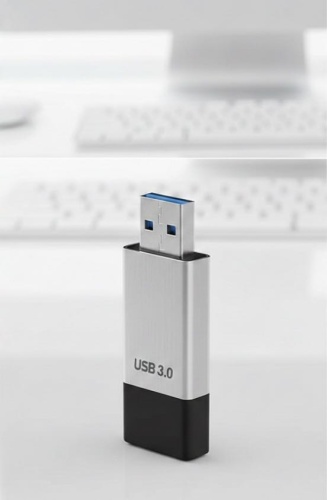 USB Flash карта 16 Гб серебристый
