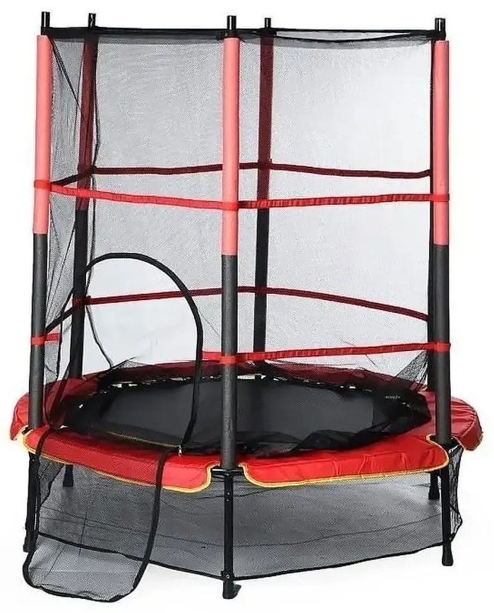 Каркасный батут BOLMAX KB-0140 красный