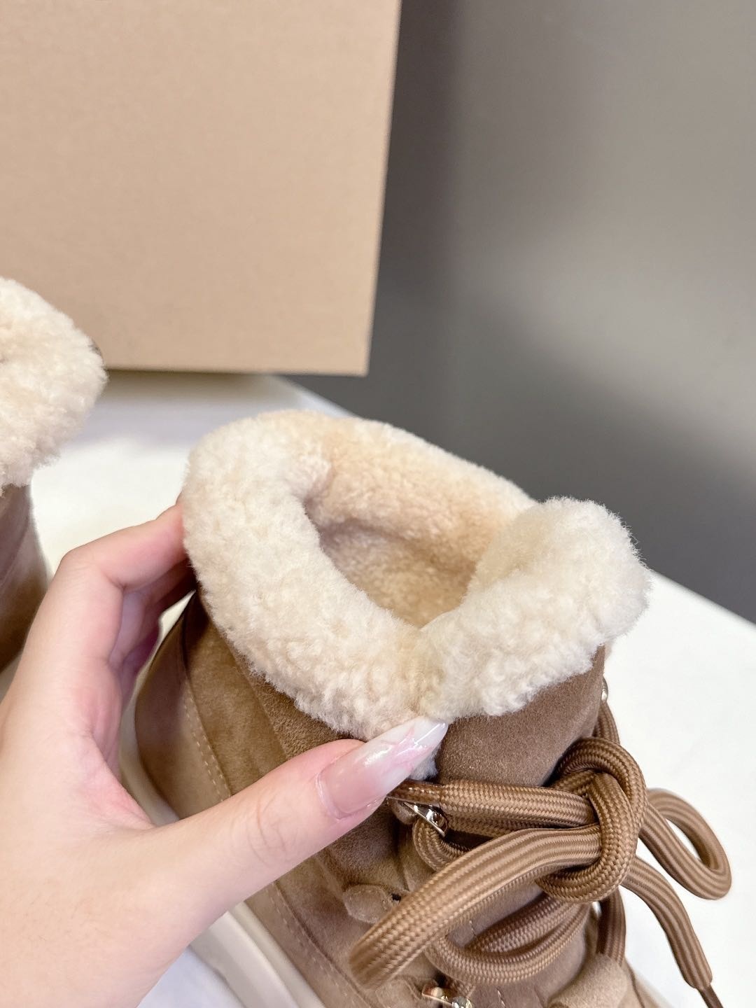 Угги коричневый