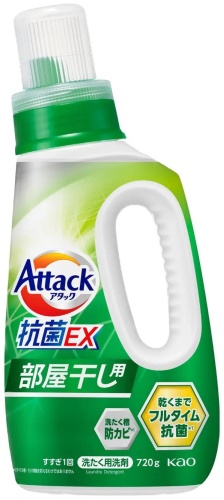 Стиральный порошок Kao для белых и светлых тканей Attack EX Антибактериальный 0.72 кг