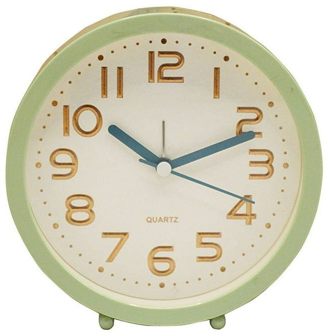 Часы кварцевые Clockberry Будильник, пластик