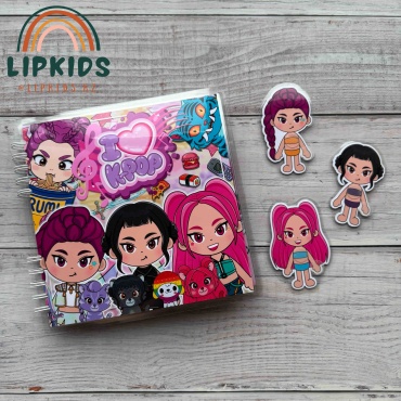 Книжка-игрушка K-Pop Demon Hunters “I love k-pop”