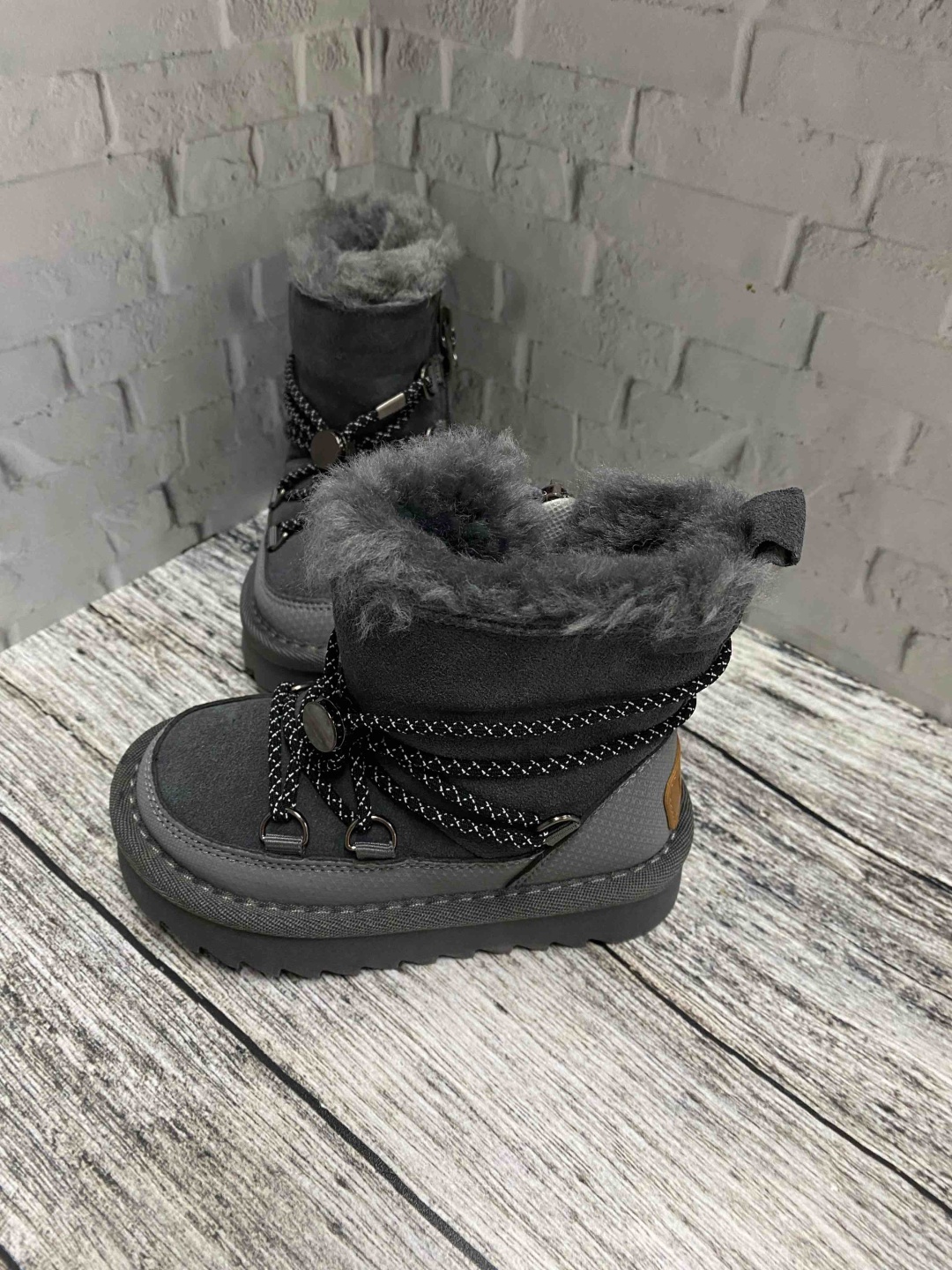Сапоги Onsun серый