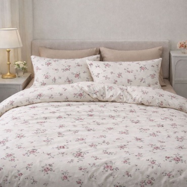 Комплект Dantela 443509306 2-спальный вареный хлопок, 2 наволочки: 50x80 см