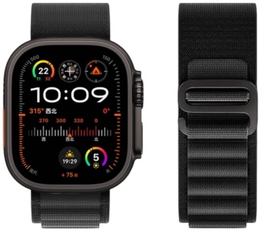 Ремешок BOGEMA для Apple Watch Ultra, Watch Ultra 3, Watch Ultra 2 черный