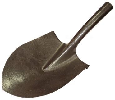 Инструм-Агро штыковая лопата ЛСГ с порошкой окраской, углеродистая сталь