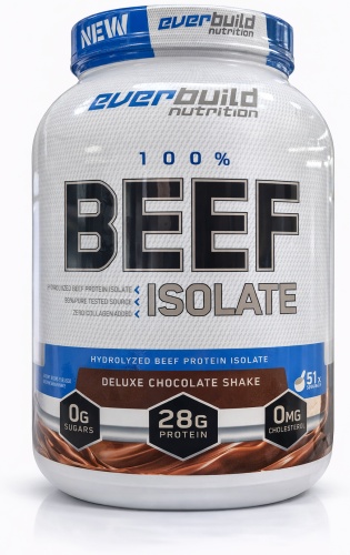 Протеин Everbuild Nutrition BEEF ISOLATE шоколад 1816 г