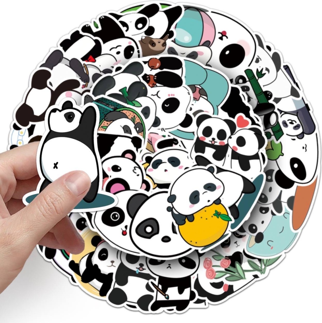 Наклейки Набор Panda 50